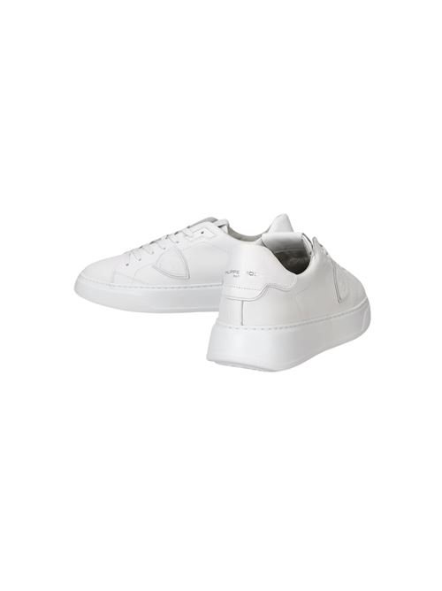 SNEAKERS BASSA TEMPLE UOMO BIANCO PHILIPPE MODEL PHILIPPE MODEL PARIS | BTLUV001